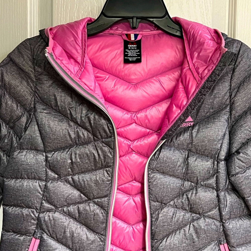 Gerry girls size 10/12 puffer jacket .
